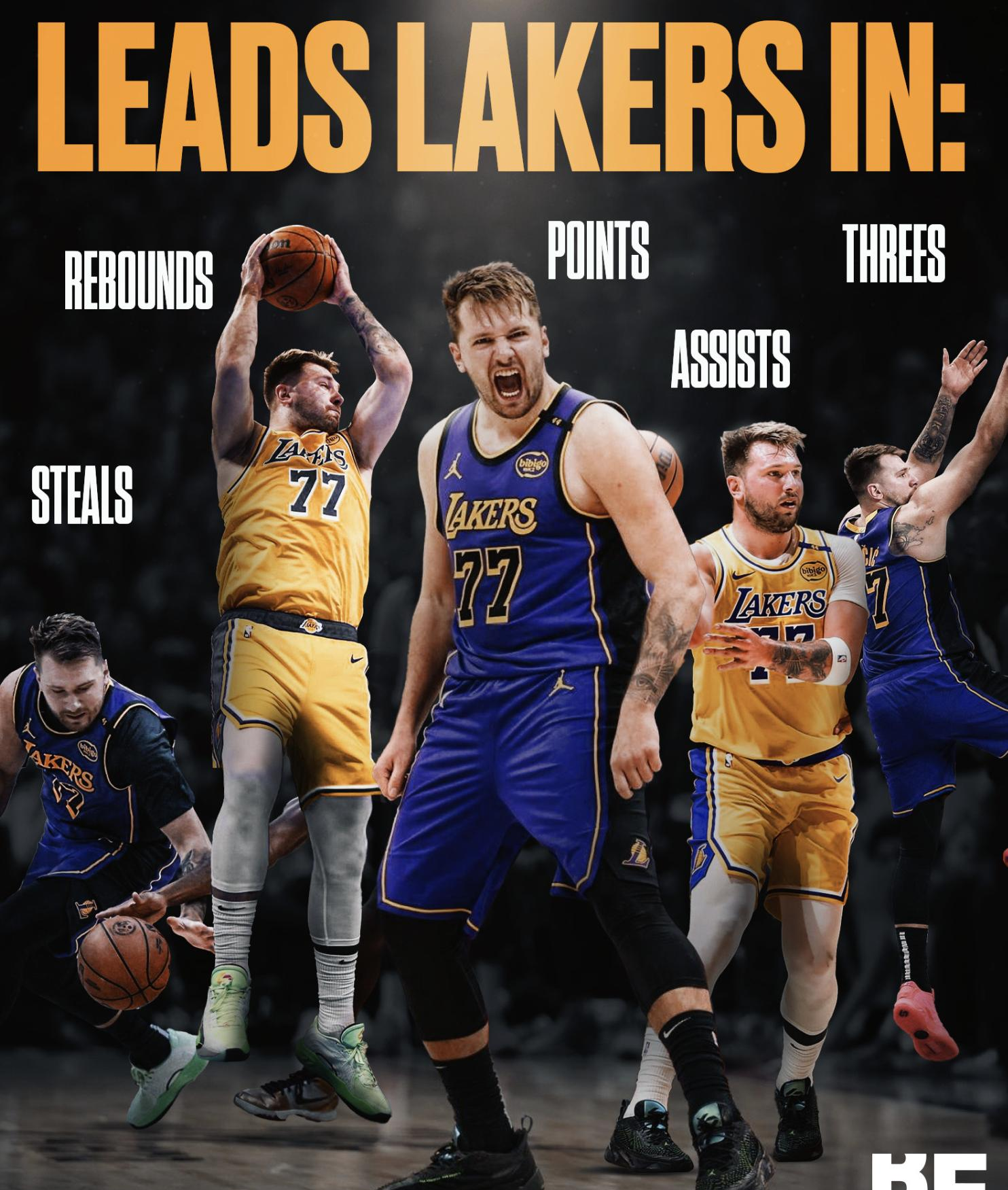 湖人逆转爵士，东契奇高光表现