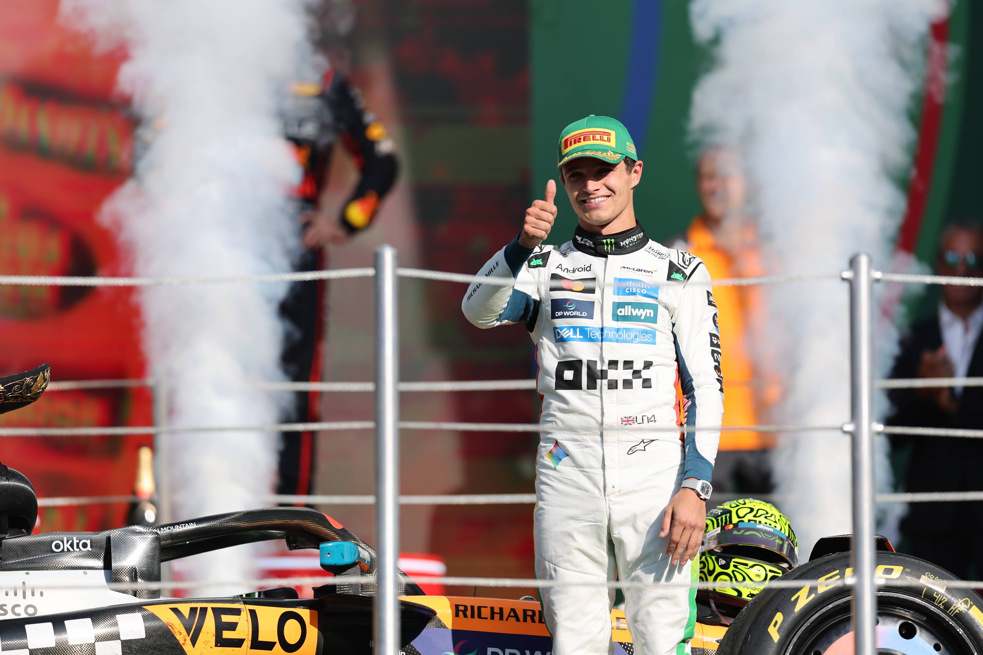 法拉利险胜雷诺车队,诺里斯刷新纪录 法拉利险胜雷诺车队,诺里斯刷新纪录